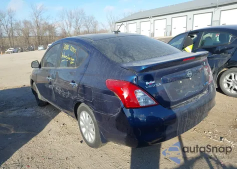 2013 Nissan Versa 1.6 Sv из США, поврежденный, VIN 3N1CN7APXDL877612
